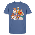 Premium dogs of life t-shirt - stone blue