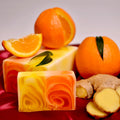 Hand-crafted Soap - Orange & Ginger - Slice 115g approx