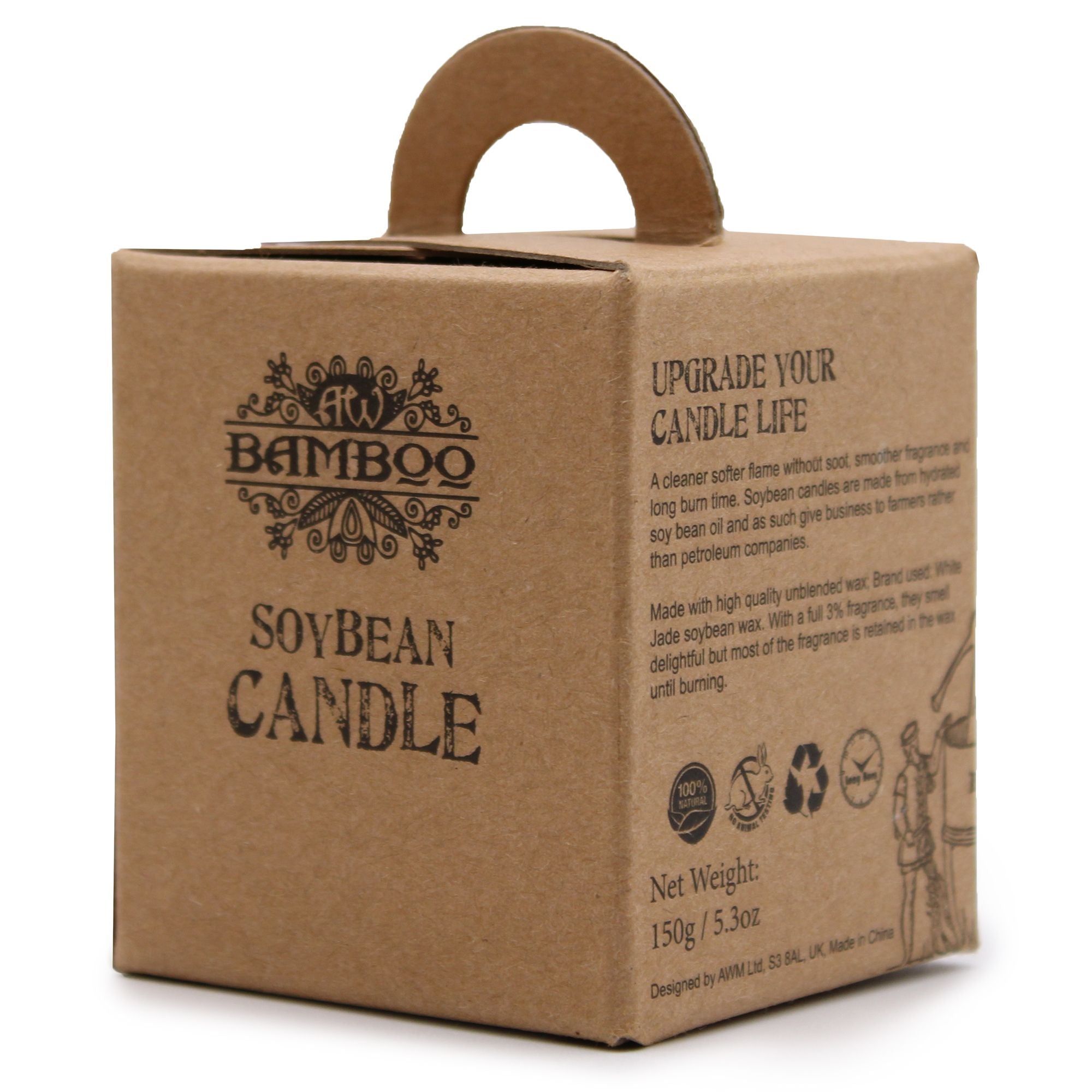 Soybean Jar Candle - Cucumber & Mint