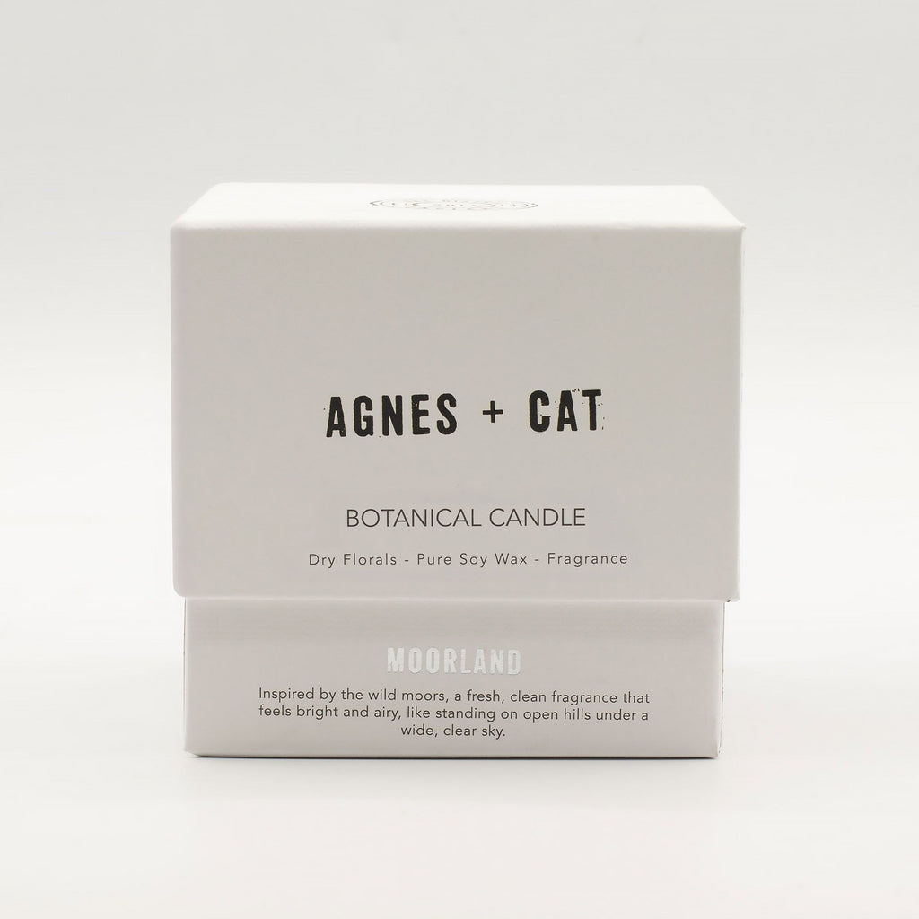 70h Agnes + Cat Botanical Soy Wax Candle - Moorland