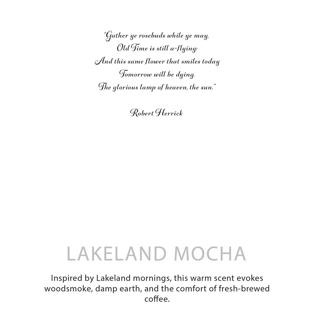 70h Agnes + Cat Botanical Soy Wax Candle - Lakeland Mocha