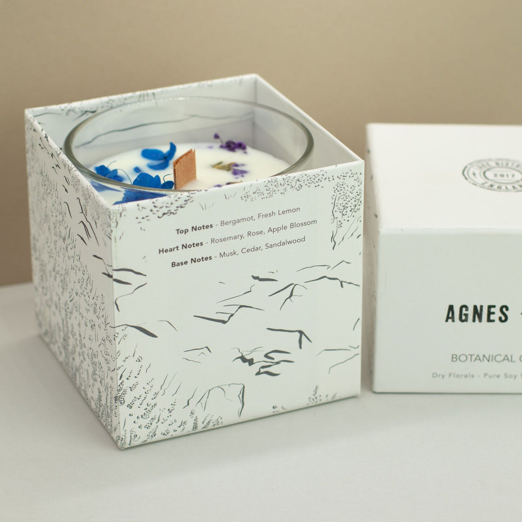 70h Agnes + Cat Botanical Soy Wax Candle - Moorland