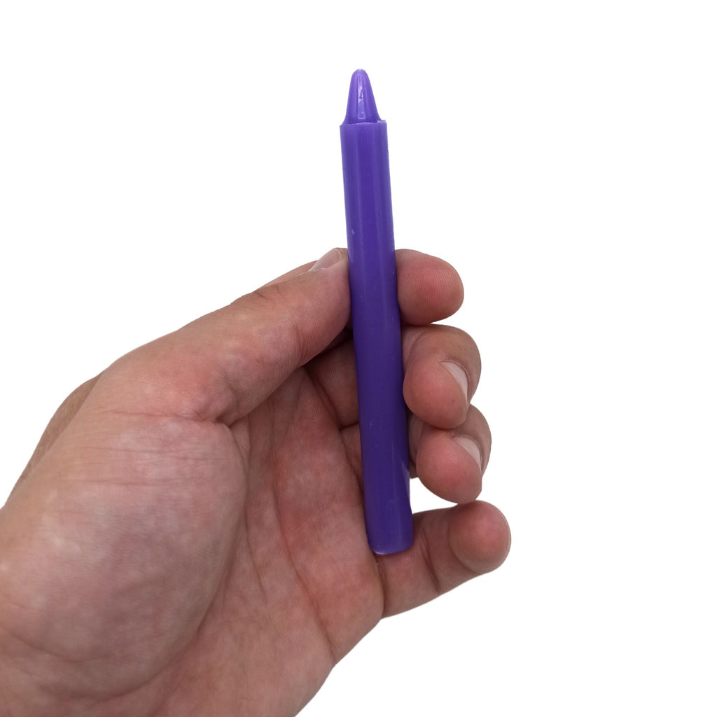 12 Manifest Magic Candles - Purple - Crown Chakra