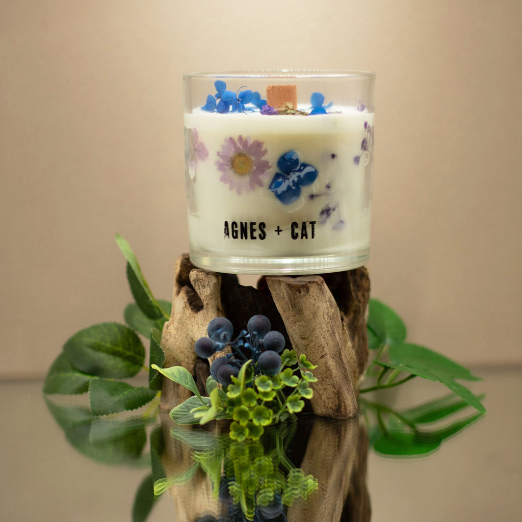 70h Agnes + Cat Botanical Soy Wax Candle - Moorland