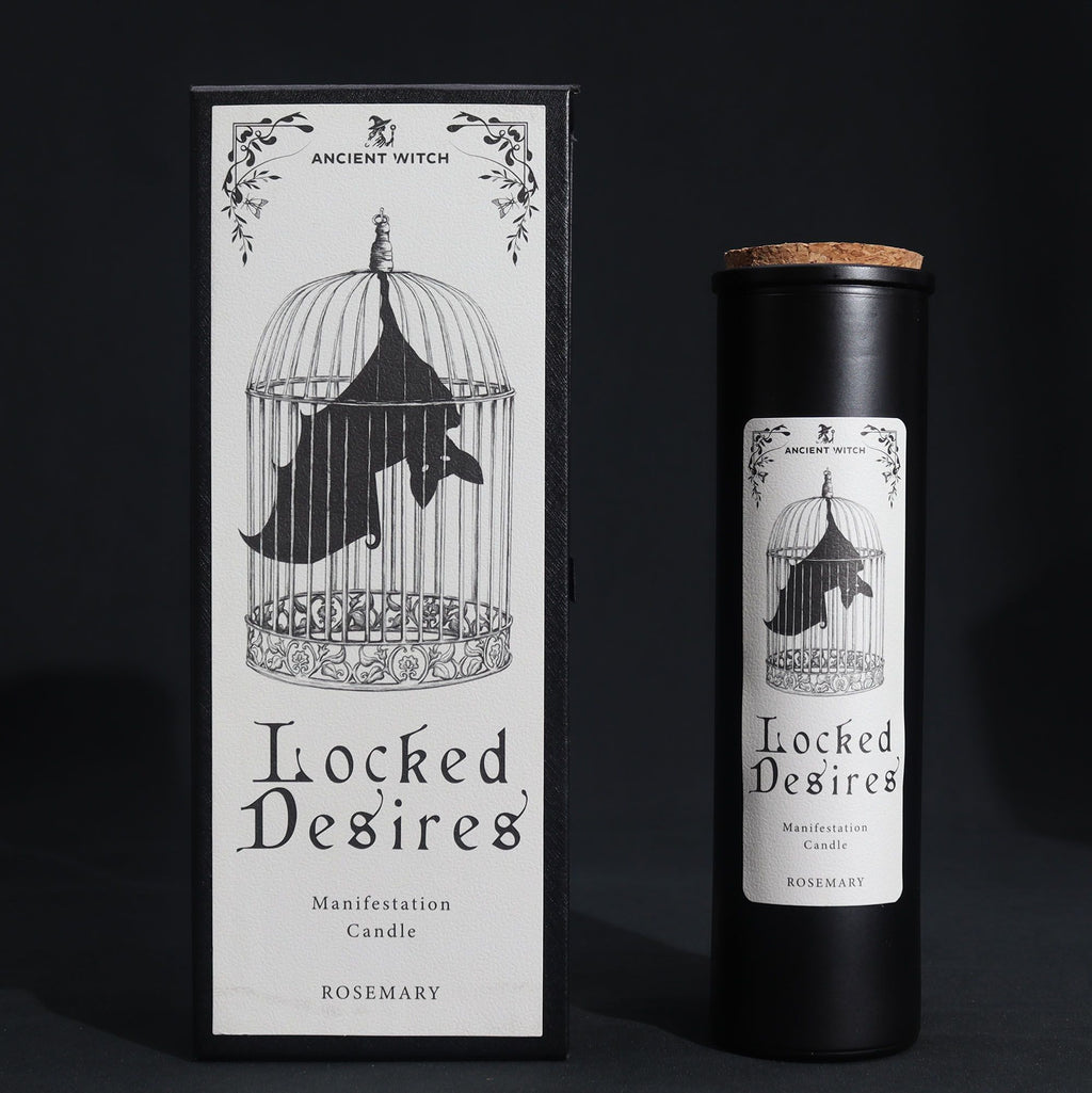 Rosemary - Ancient Witch Purification Candles - Locked Desires