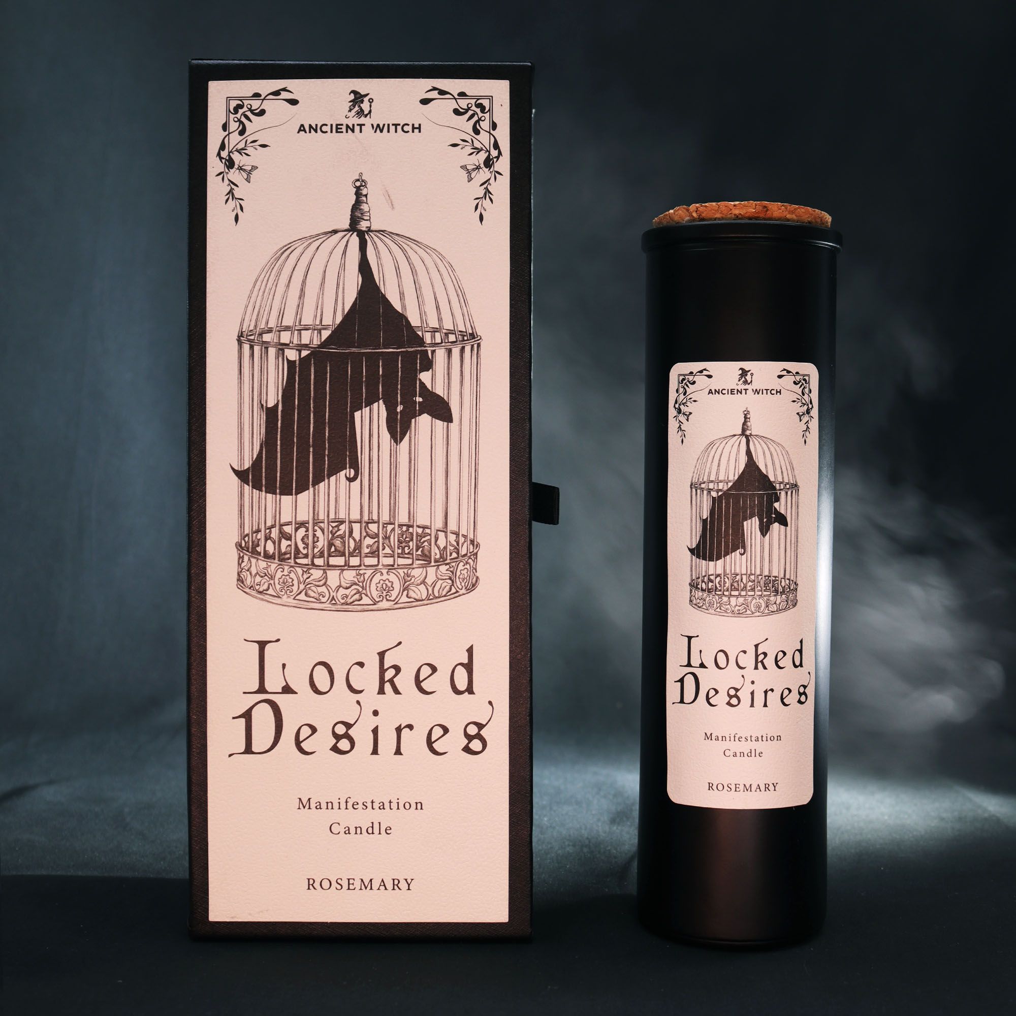 Rosemary - Ancient Witch Purification Candles - Locked Desires