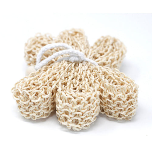 Sisal Sponge and Scrub - Exfoliating Star