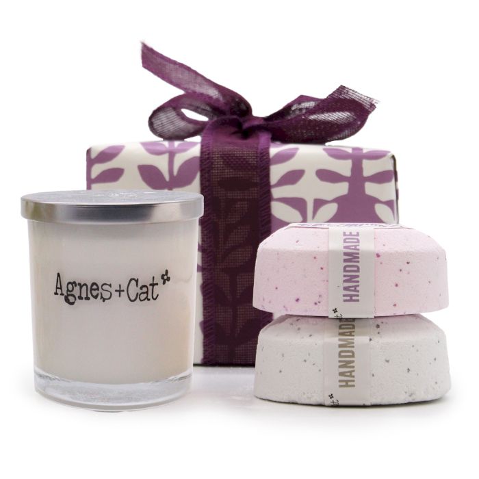 Gift Box - Moonstone (Candle) + Provence & Tea and Roses (Fizzes)