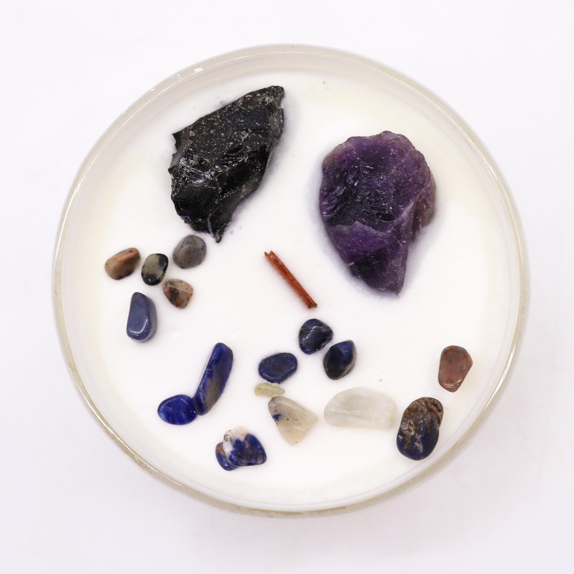 17h Chakra Crystal Candles - Solar Plexus Chakra