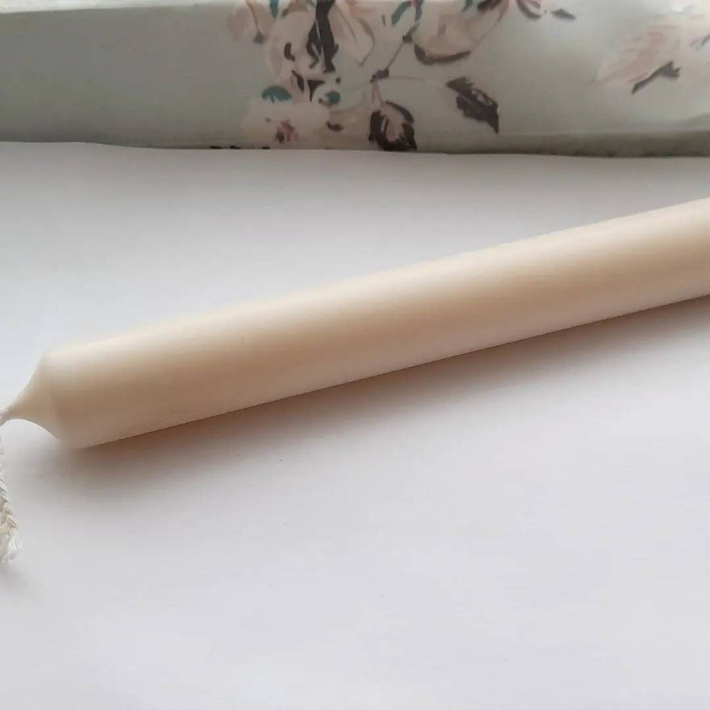 Homemade 10x 28cm soy candle sticks - alter church unscented